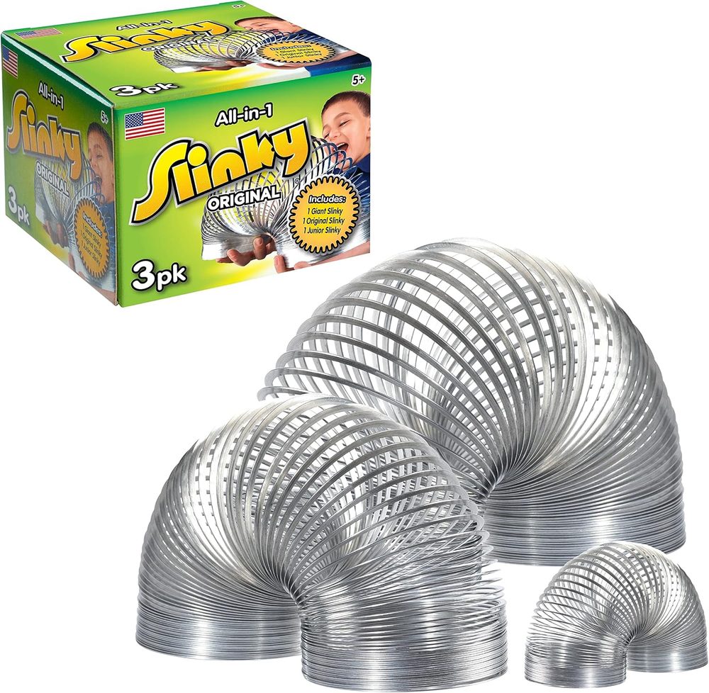Three-Size Metal Slinky Set